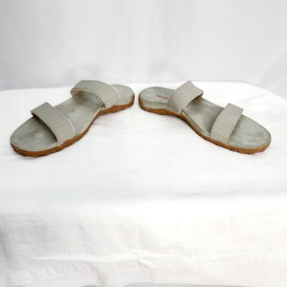 Merrell Gray Memory Foam Slip On Double Strap Women's Sandals Size 11 - Picture 7 of 12